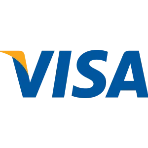Visa logo.